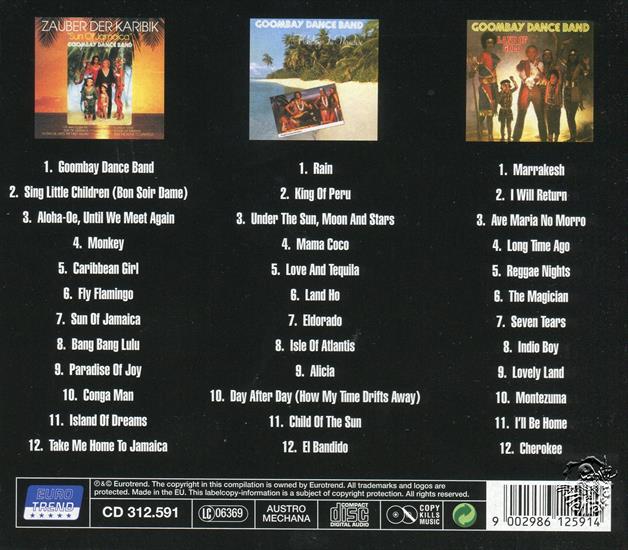 Goombay Dance Ban... - Goombay Dance Band - Sun Of Jamaica - Best Of 2011 - CD-1 - Back.jpg